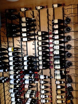 wine rack plans metal